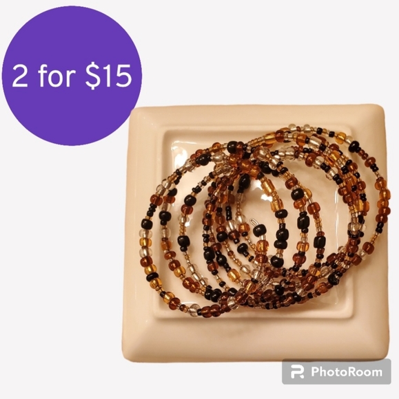 Handmade Jewelry - 2/$15 Sale Beaded Wrap Bracelet